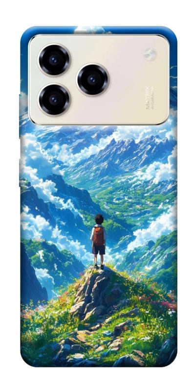Чехол itsPrint Mountain landscape для ZTE Blade A76, аниме, купить оптом с доставкой