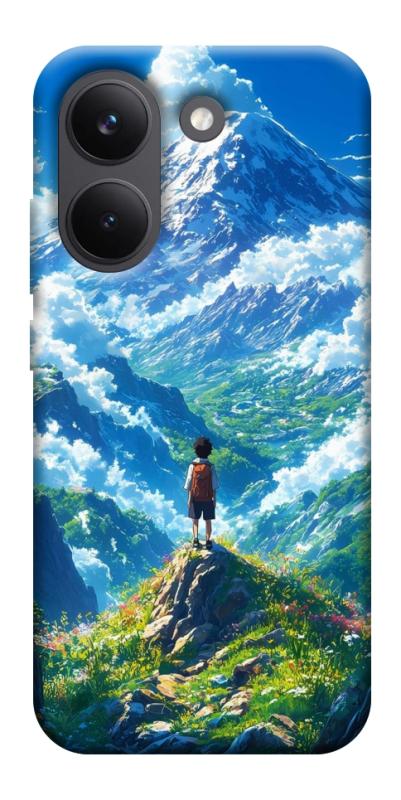 Чехол itsPrint Mountain landscape для Xiaomi Poco X8 Pro, аниме, купить оптом с доставкой