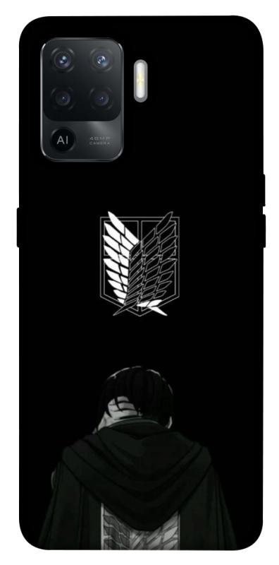 Чехол itsPrint Scouting legion levi для Oppo Reno 5 Lite, аниме, купить оптом с доставкой