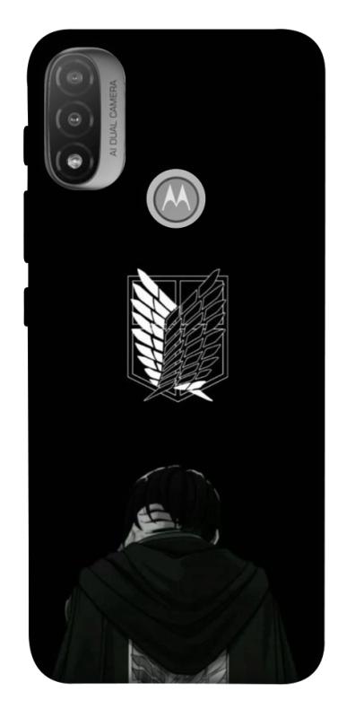 Чехол itsPrint Scouting legion levi для Motorola Moto E20, аниме, купить оптом с доставкой
