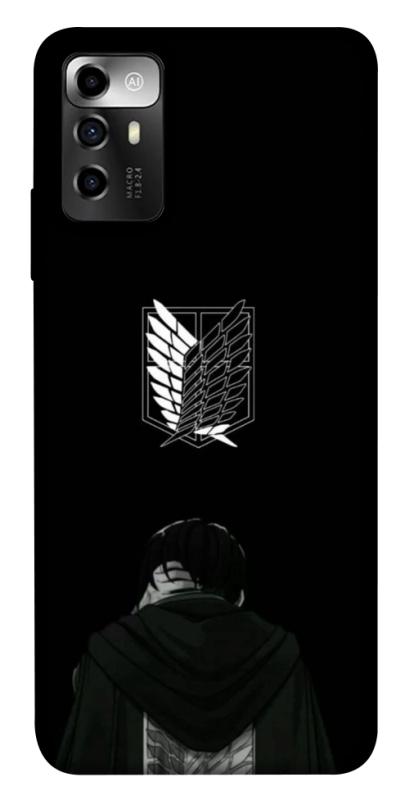 Чехол itsPrint Scouting legion levi для ZTE Blade A72, аниме, купить оптом с доставкой