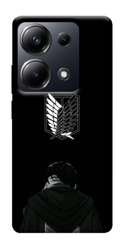 Чехол itsPrint Scouting legion levi для Xiaomi Redmi 13 4G / Poco M6 4G, аниме, купить оптом с доставкой