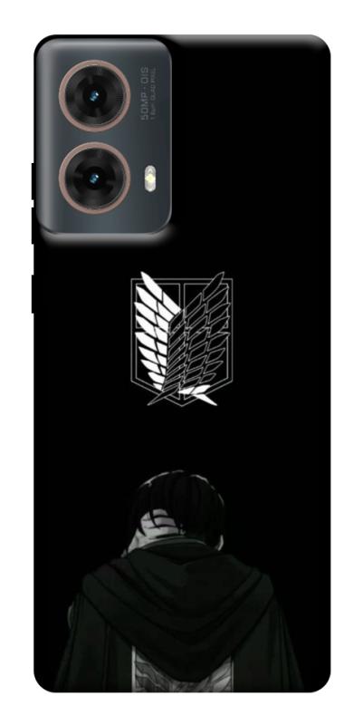 Чехол itsPrint Scouting legion levi для Motorola Moto G85, аниме, купить оптом с доставкой
