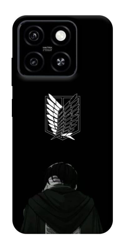 Чехол itsPrint Scouting legion levi для ZTE Blade A55 4G, аниме, купить оптом с доставкой