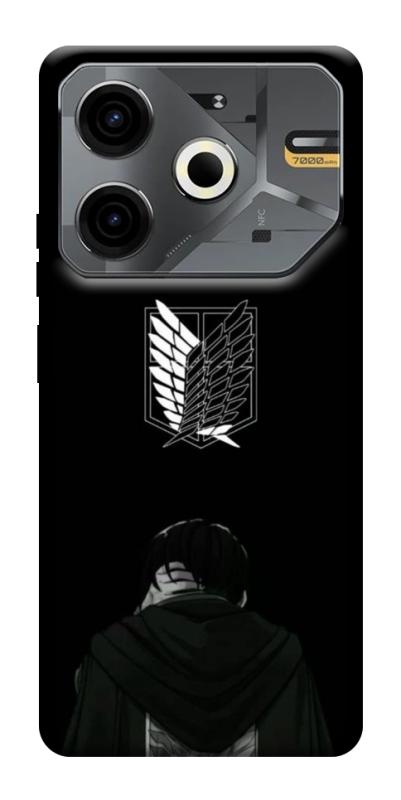 Чехол itsPrint Scouting legion levi для TECNO Pova 6 Neo (LI6), аниме, купить оптом с доставкой