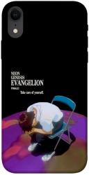 Чехол itsPrint Shinji sitting in the dark для Apple iPhone XR (6.1")