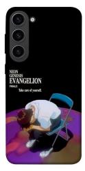 Чехол itsPrint Shinji sitting in the dark для Samsung Galaxy S23