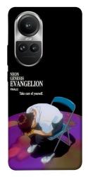 Чехол itsPrint Shinji sitting in the dark для Oppo Reno 10