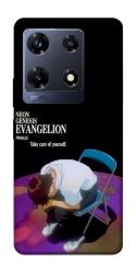 Чехол itsPrint Shinji sitting in the dark для Infinix Note 30 Pro