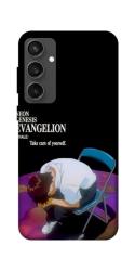 Чехол itsPrint Shinji sitting in the dark для Samsung Galaxy S24 FE