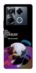 Чехол itsPrint Shinji sitting in the dark для Infinix Note 40 Pro 4G