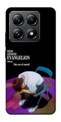Чехол itsPrint Shinji sitting in the dark для Xiaomi 14T Pro