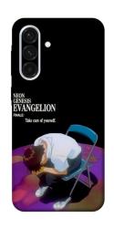 Чехол itsPrint Shinji sitting in the dark для Samsung Galaxy A36 5G