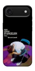 Чехол itsPrint Shinji sitting in the dark для Apple iPhone 17 Air (6.5")
