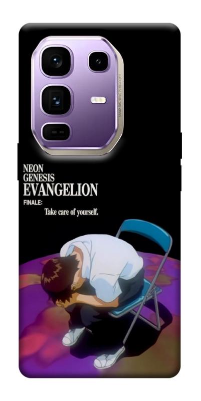Чехол itsPrint Shinji sitting in the dark для Infinix Note 50 Pro+, аниме, купить оптом с доставкой