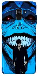 Чехол itsPrint Solo leveling blue vibe для Samsung A530 Galaxy A8 (2018)