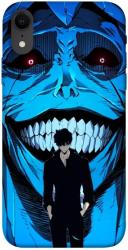 Чехол itsPrint Solo leveling blue vibe для Apple iPhone XR (6.1")