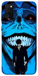 Чехол itsPrint Solo leveling blue vibe для Samsung Galaxy M30s / M21