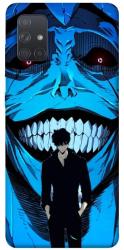 Чехол itsPrint Solo leveling blue vibe для Samsung Galaxy A71