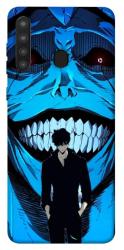 Чехол itsPrint Solo leveling blue vibe для Samsung Galaxy A21