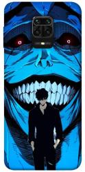 Чехол itsPrint Solo leveling blue vibe для Xiaomi Redmi Note 9s / Note 9 Pro / Note 9 Pro Max