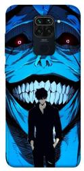 Чехол itsPrint Solo leveling blue vibe для Xiaomi Redmi Note 9 / Redmi 10X