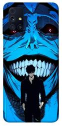 Чехол itsPrint Solo leveling blue vibe для Samsung Galaxy M31s