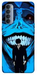 Чехол itsPrint Solo leveling blue vibe для Oppo Reno 4 Pro