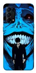 Чехол itsPrint Solo leveling blue vibe для Oppo Reno 5 4G