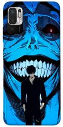 Чехол itsPrint Solo leveling blue vibe для Xiaomi Redmi Note 10 5G