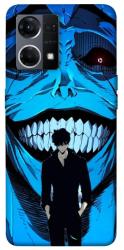 Чехол itsPrint Solo leveling blue vibe для Oppo Reno 7 4G