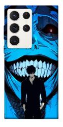 Чехол itsPrint Solo leveling blue vibe для Samsung Galaxy S23 Ultra