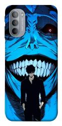 Чохол itsPrint Solo leveling blue vibe для Motorola Moto G31