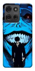 Чохол itsPrint Solo leveling blue vibe для Motorola Moto G75 5G