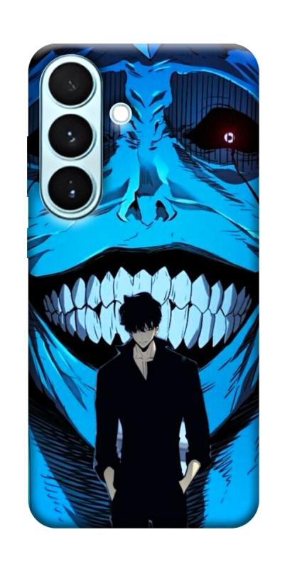 Чохол itsPrint Solo leveling blue vibe для Samsung Galaxy S26, аніме, купити оптом з доставкою
