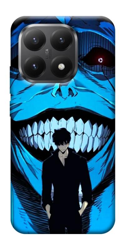 Чехол itsPrint Solo leveling blue vibe для Xiaomi 15T, аниме, купить оптом с доставкой