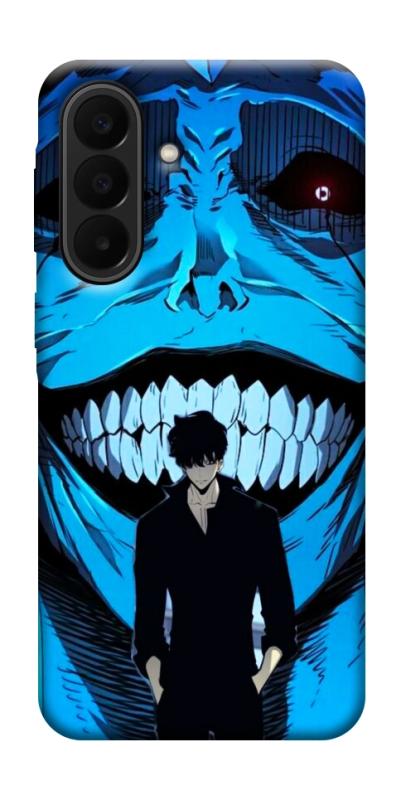 Чохол itsPrint Solo leveling blue vibe для Samsung Galaxy A27, аніме, купити оптом з доставкою