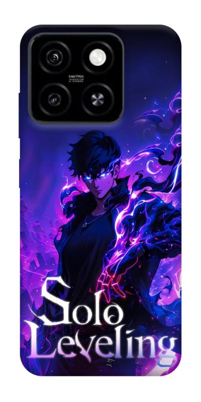 Чехол itsPrint Shadow king для ZTE Blade A55 4G, аниме, купить оптом с доставкой