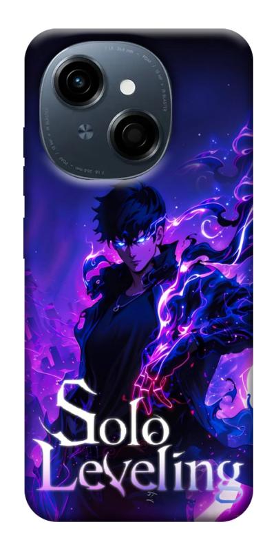 Чехол itsPrint Shadow king для TECNO Spark Go 1, аниме, купить оптом с доставкой