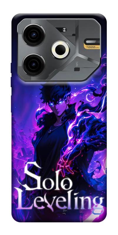 Чехол itsPrint Shadow king для TECNO Pova 6 Neo (LI6), аниме, купить оптом с доставкой