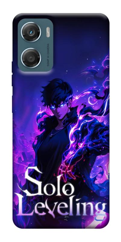 Чехол itsPrint Shadow king для Motorola Moto G06, аниме, купить оптом с доставкой