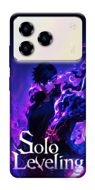 Чехол itsPrint Shadow king для ZTE Blade A76, аниме, купить оптом с доставкой