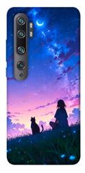 Чехол itsPrint Space girl and cat для Xiaomi Mi Note 10 / Note 10 Pro / Mi CC9 Pro