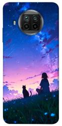 Чехол itsPrint Space girl and cat для Xiaomi Mi 10T Lite / Redmi Note 9 Pro 5G