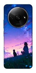 Чехол itsPrint Space girl and cat для Xiaomi Redmi A3