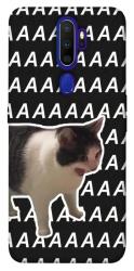 Чехол itsPrint Сat screaming для Oppo A5 (2020) / Oppo A9 (2020)