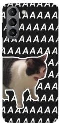 Чехол itsPrint Сat screaming для Samsung Galaxy S21