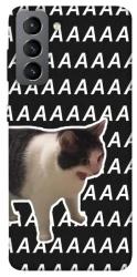 Чехол itsPrint Сat screaming для Samsung Galaxy S21 FE