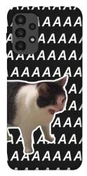 Чехол itsPrint Сat screaming для Samsung Galaxy A13 4G