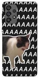 Чехол itsPrint Сat screaming для Samsung Galaxy A73 5G